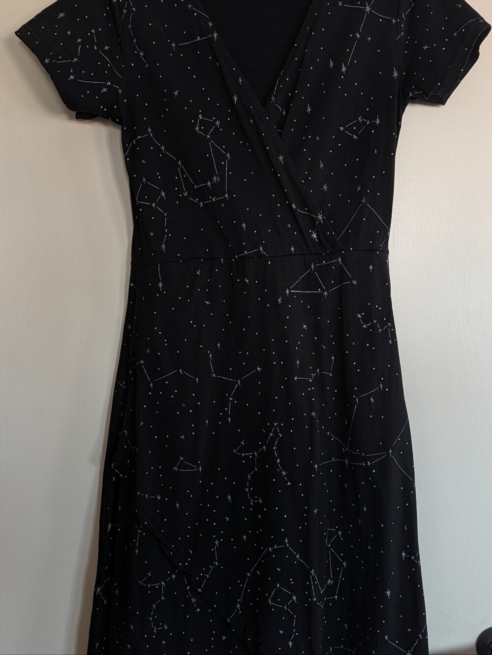 Svaha Constellations Faux Wrap Dress